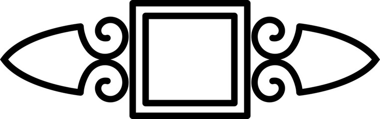 Wrought Iron Design Element