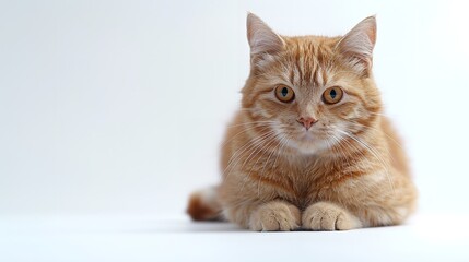 Small Kitten Sitting on Table