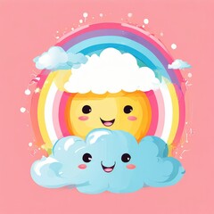 the AI Image Generator, a cartoon of a cloud