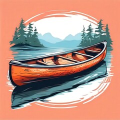 the AI Image Generator, Kayak boat paddle