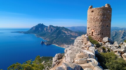 Explore Sierra Helada Nature Park in Benidorm, Spain a stunning coastal landscape with cliffs and historic watch towers.