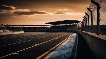 Curves in the race track