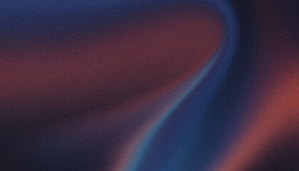 Blurred light effect with red and blue colors blending in abstract grainy background texture