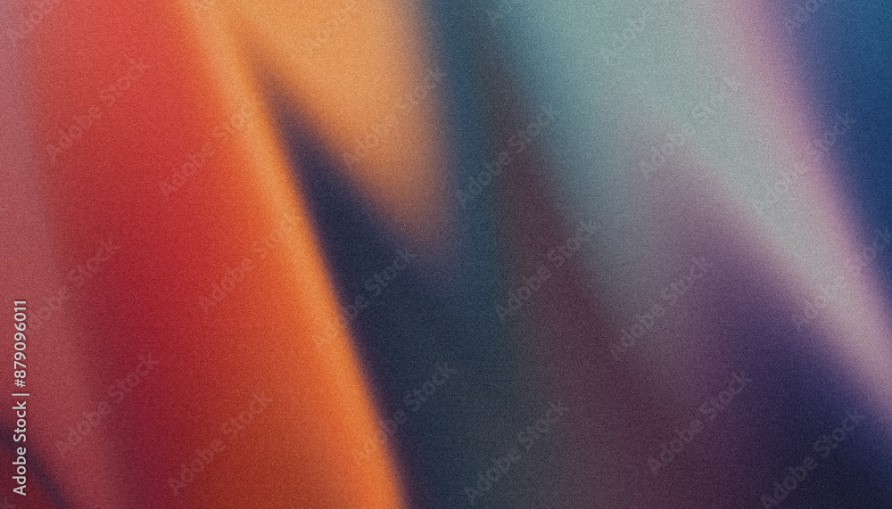 Aufkleber vibrant abstract backdrop with a gentle blurred texture and a grainy noise effect