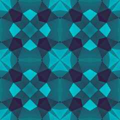 Fototapeta premium Geometric Abstract Seamless Pattern Background