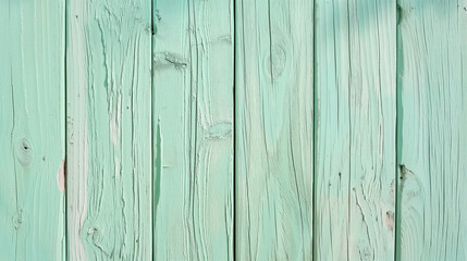 Obraz premium Pastel green color Wooden textured background 