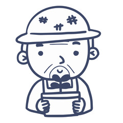 Eldelry character illustration