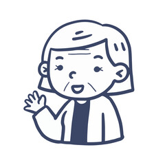 Eldelry character illustration