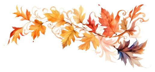PNG Autumn leaves backgrounds graphics pattern.