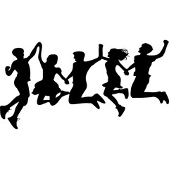 Friendship Silhouette