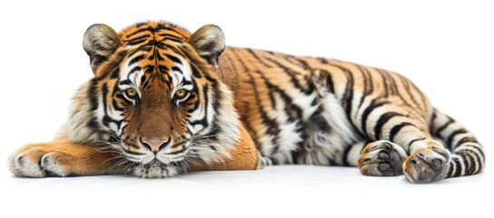 Fototapeta premium Close-Up Portrait of a Majestic Tiger