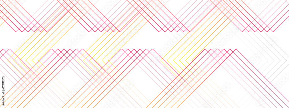 Aufkleber abstract multicolor stripes background design with layers of geometric shapes. line elegant colorful
