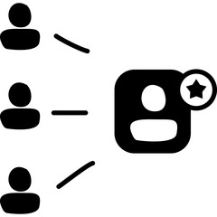 Naklejka premium Referral Program Icon