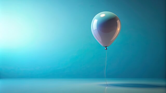 Bloon floating in the air , colorful, fun, balloon, sky, clouds, sunny, travel, adventure, outdoor, freedom, whimsical