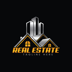 real estate logo, Real Estate Logo, house logo and building logo