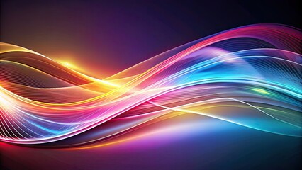 Obraz premium Abstract background with flowing lines , abstract, background, flowing, lines, design, pattern, motion, texture, smooth