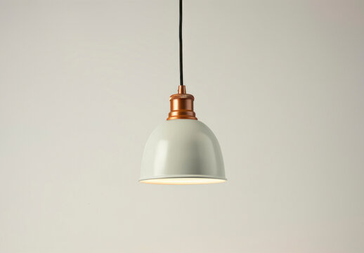 Ceiling Lamp Mockup With Generative AI