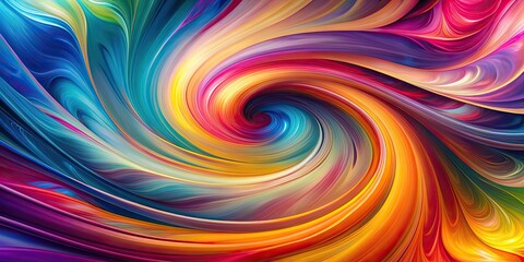 Fototapeta premium Abstract background with swirling colors and shapes , design, art, backdrop, vibrant, pattern, texture,creative, modern