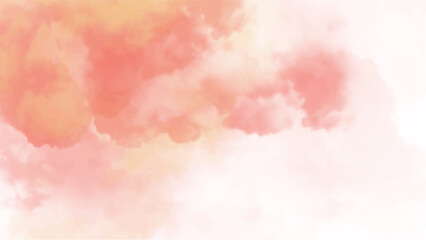 Abstract pink watercolor background.Hand painted watercolor. vector