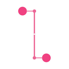 Timeline infographic element 