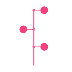 Timeline infographic element 