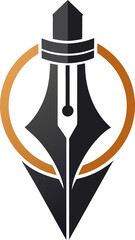 Pen modern abstract logo