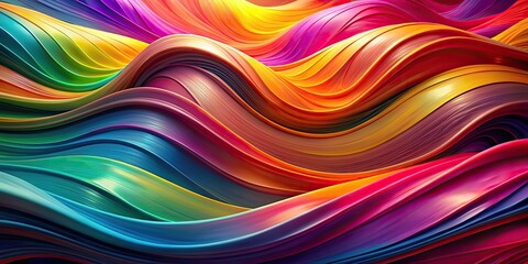 Obraz premium Abstract background with vibrant colors and flowing patterns, abstract, background, design, texture, colorful, modern