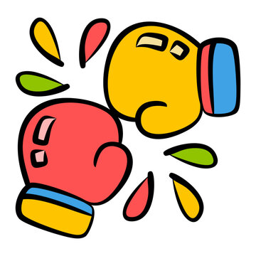 recommend clip art: Boxing gloves