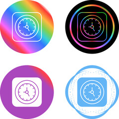 Clock Vector Icon