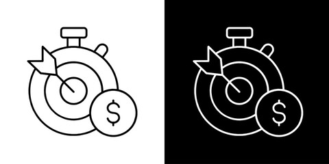 Efficiency, black icon, silhouette icon, output, performance, effectiveness, business productivity Icon