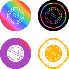 Namecoin Currency Vector Icon