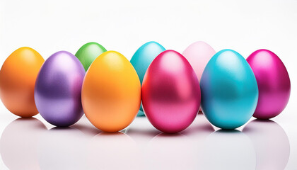 Fototapeta premium Los huevos colores