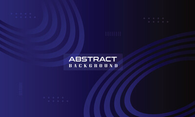 Blue futuristic modern abstract dynamic banner with shiny geometric lines. Futuristic technology concept for  banner, brochure, corporate, website