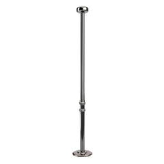 stripper pole isolated on white background genrated by AI.


