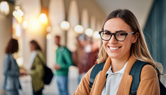 Los estudiantes en la universidad