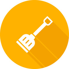 Snow shovel Vector Icon