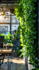 eco-friendly office interior