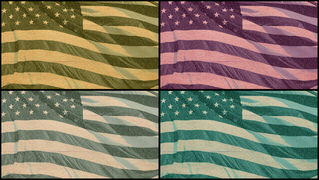 Halftone Text Engraving Media Effect for Stylizing a Historical Video