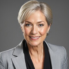 mature business woman portrait