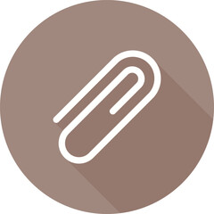 Paperclip Vector Icon