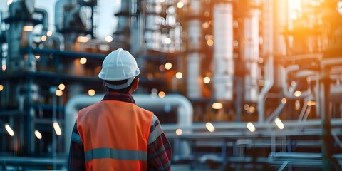 Exploring Large-scale Industrial Efforts to Reduce Atmospheric Carbon with Carbon Capture Technology. Concept Carbon Capture Technology, Industrial Efforts, Atmospheric Carbon Reduction