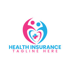 health Insurance logo design