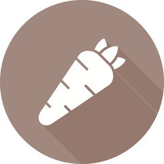 Carrot Vector Icon