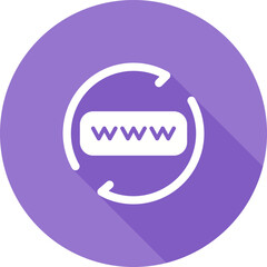 Domain Renewal Vector Icon