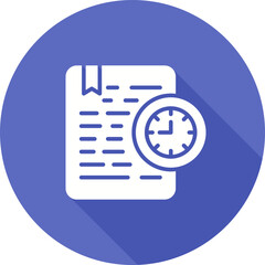 Document Expiration Vector Icon