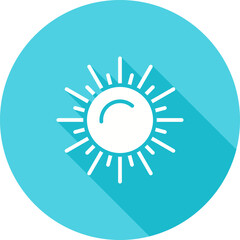 Sun Vector Icon