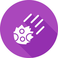 Meteor Vector Icon