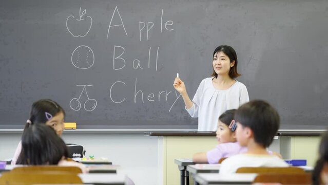 小学校英語授業風景