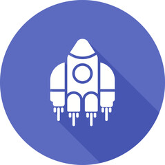 Spaceship Vector Icon