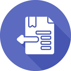 Fototapeta premium Indent Vector Icon